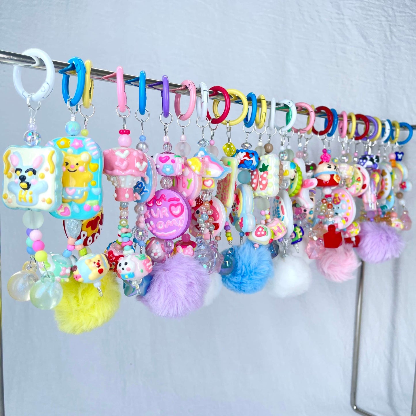 [New Arrival] Kawaii Hand-Painted Cuties Design Handbag Decor/Hanging Decor/Keychain