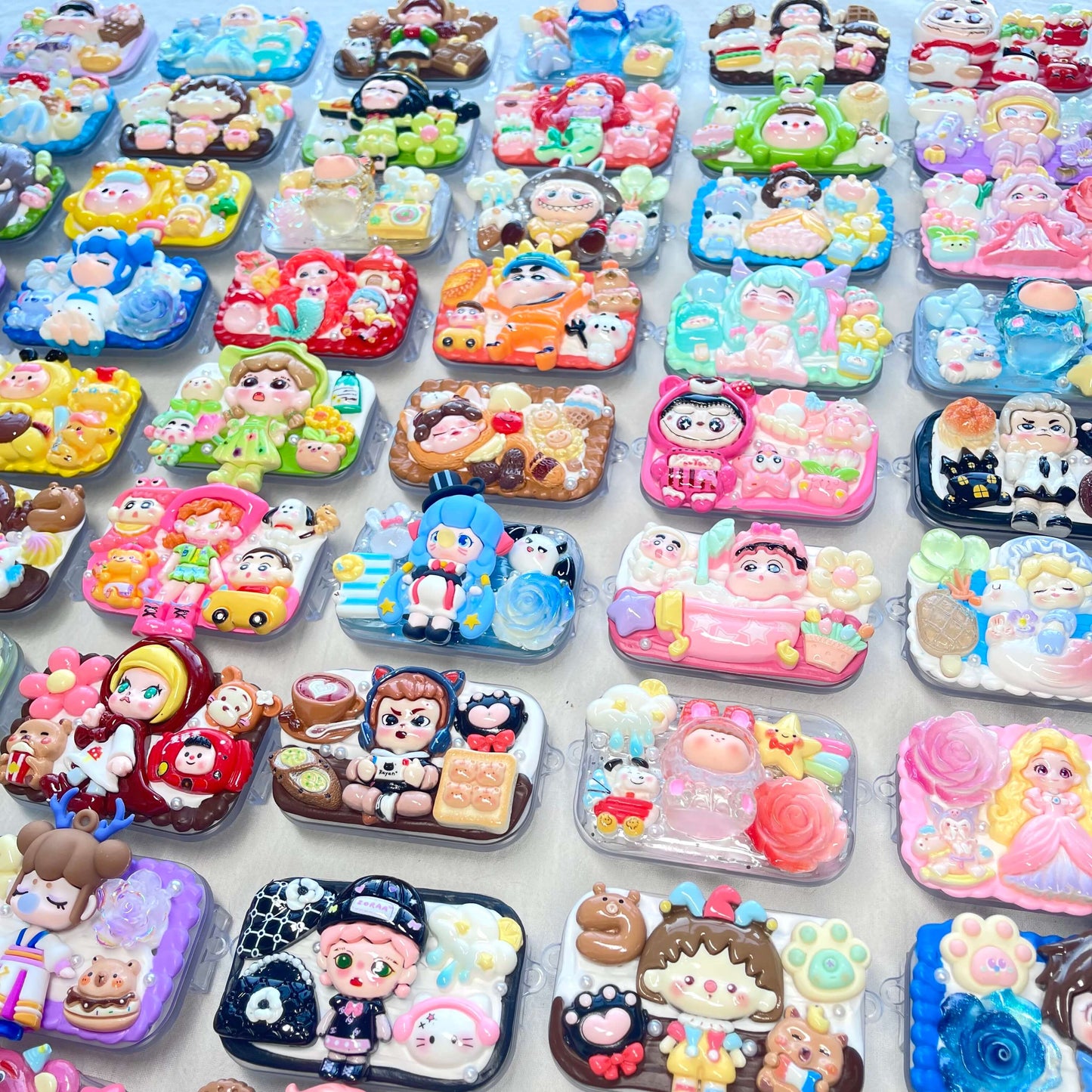 [Holiday Special Batch] Kawaii Character-Based Styles Cream Gel Phone Clips-NO CHAINS INCLUDED