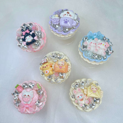 [New Arrival] Fancy Kawaii Handmade Cream Gel Cuties Phone PopSockets