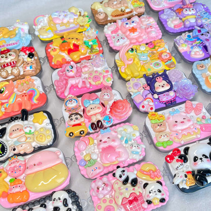 [Holiday Special Batch] Kawaii Animal/Cartoon Based Styles Cream Gel Phone Clips-NO CHAINS INCLUDED