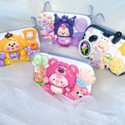 [Holiday Special Batch] Kawaii Animal/Cartoon Based Styles Cream Gel Phone Clips-NO CHAINS INCLUDED