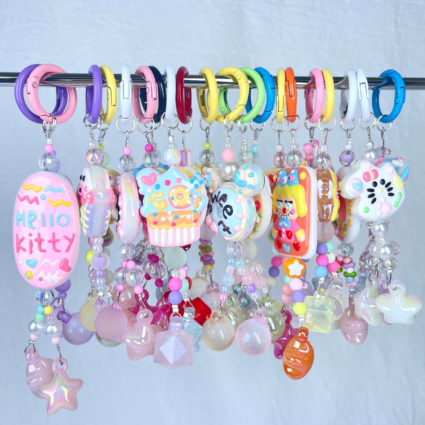 [New Arrival] Kawaii Hand-Painted Cuties Design Handbag Decor/Hanging Decor/Keychain