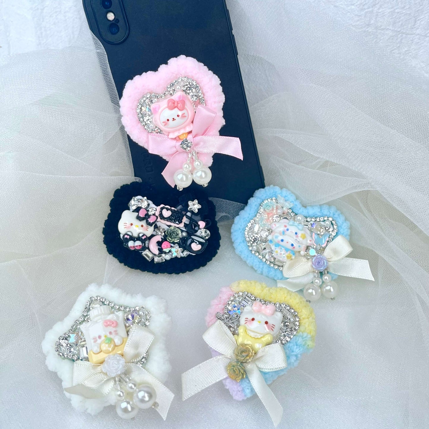 [New Arrival] Fancy Kawaii Handmade Cream Gel Cuties Phone PopSockets