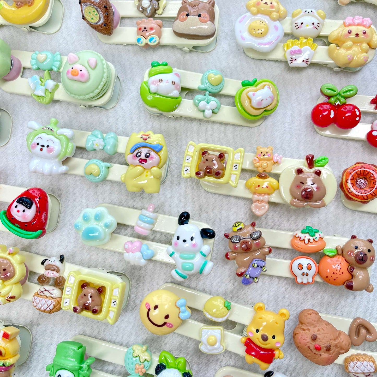 [NEW BATCH] SPINNING Kawaii Cute Limited Edition Hair Clips