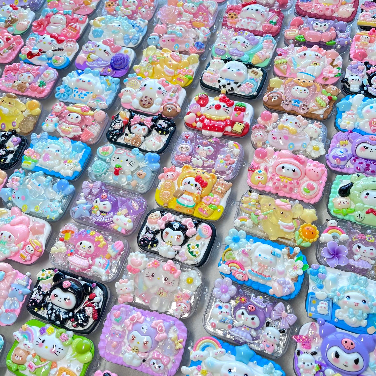 [Holiday Special Batch] Kawaii Animal/Cartoon Based Styles Cream Gel Phone Clips-NO CHAINS INCLUDED