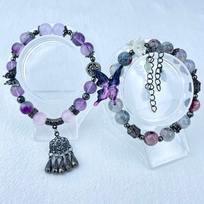 [NEW BATCH] Beautiful Handmade Glass Beads Elastic Bracelet Mystery Bags