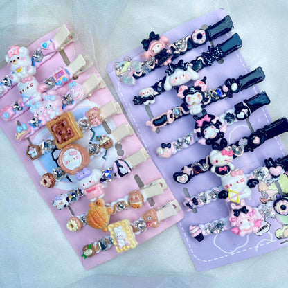 [New Arrivals] Premium Cute Cream Gel and Glittering Hair Clips-SPECIAL LAUNCH OFFER!