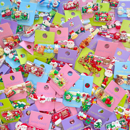 [Christmas 2025] Christmas Theme Kawaii Cute Hair Clips