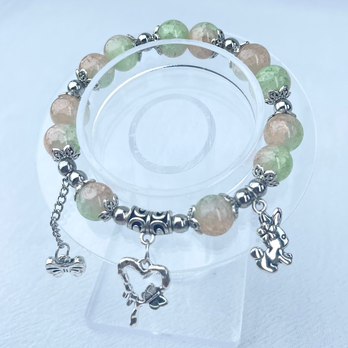 [NEW BATCH] Beautiful Handmade Glass Beads Elastic Bracelet Mystery Bags