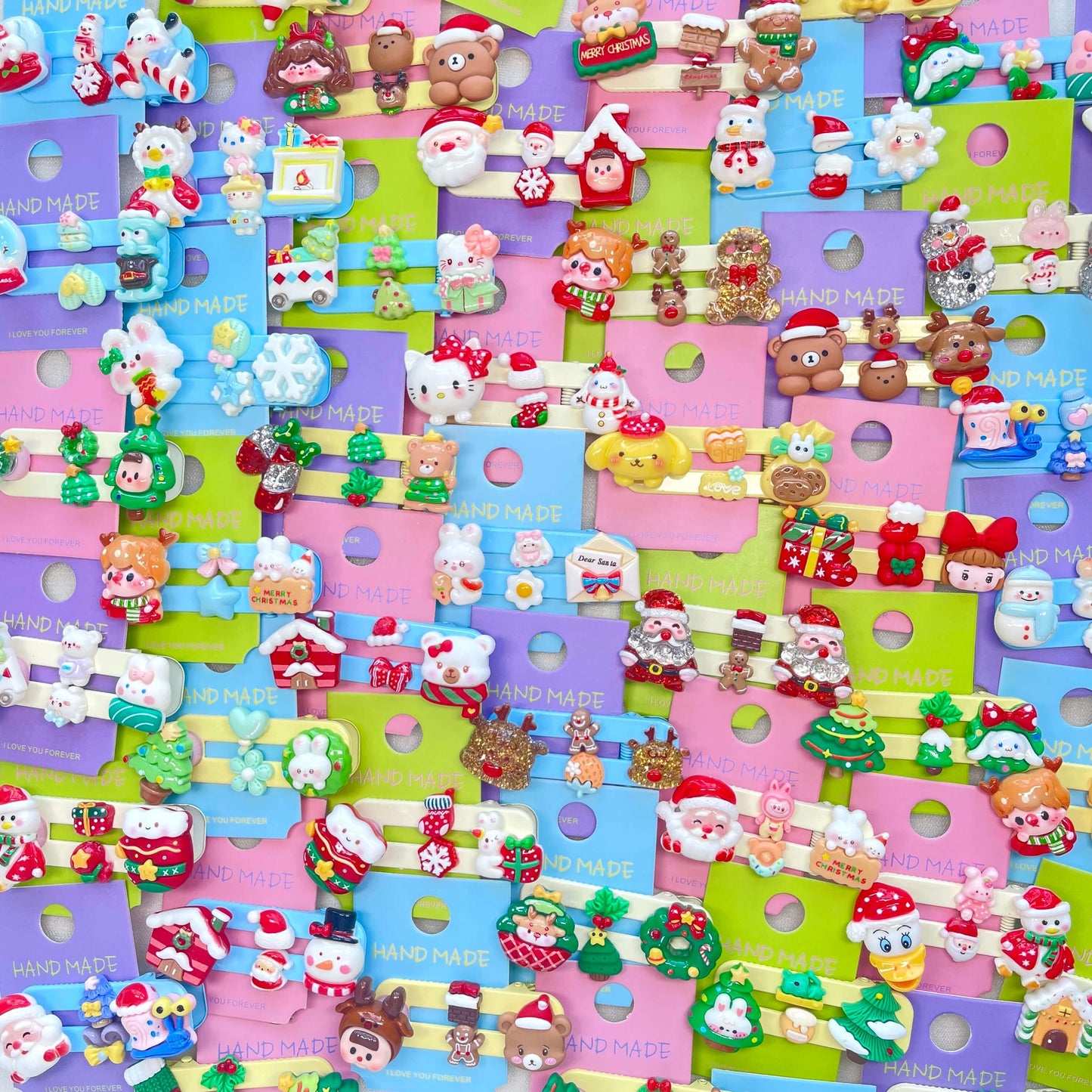 [Christmas 2025] Christmas Theme Kawaii Cute Hair Clips