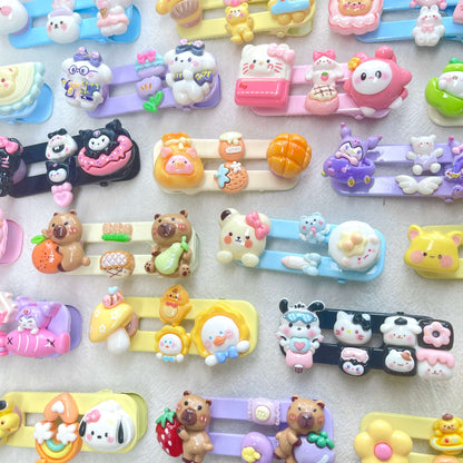 [NEW BATCH] SPINNING Kawaii Cute Limited Edition Hair Clips