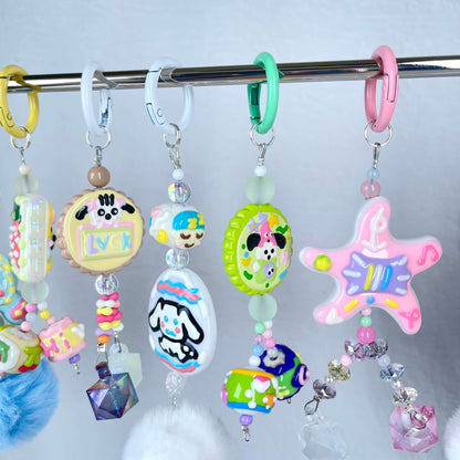 [New Arrival] Kawaii Hand-Painted Cuties Design Handbag Decor/Hanging Decor/Keychain