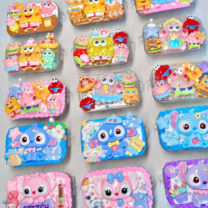 [Holiday Special Batch] Kawaii Animal/Cartoon Based Styles Cream Gel Phone Clips-NO CHAINS INCLUDED