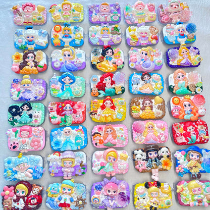 [Holiday Special Batch] Kawaii Character-Based Styles Cream Gel Phone Clips-NO CHAINS INCLUDED