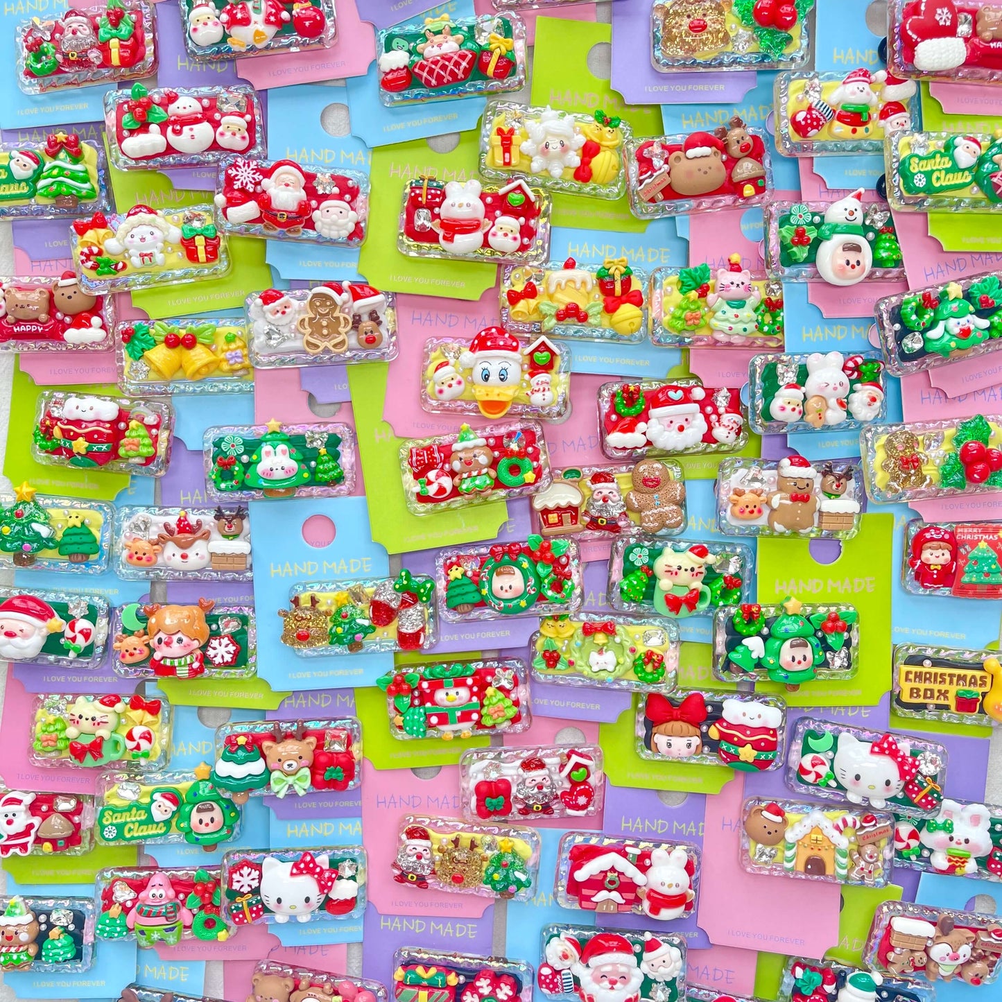 [Christmas 2025] Christmas Theme Kawaii Cute Hair Clips