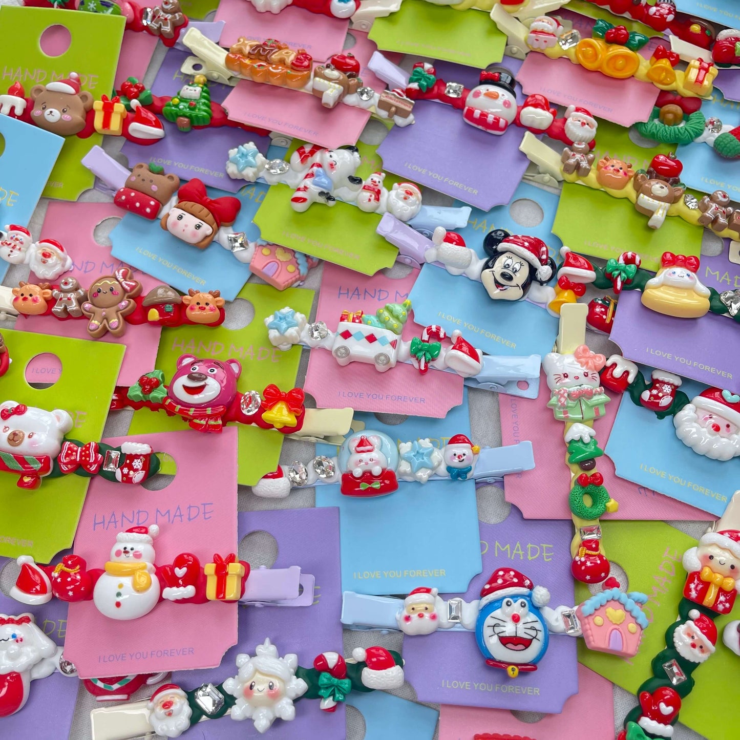 [Christmas 2025] Christmas Theme Kawaii Cute Hair Clips