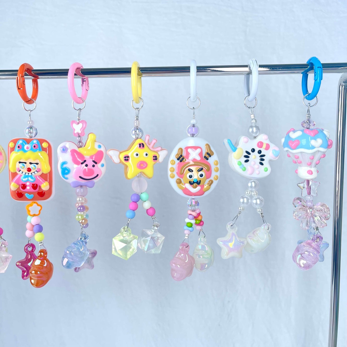 [New Arrival] Kawaii Hand-Painted Cuties Design Handbag Decor/Hanging Decor/Keychain