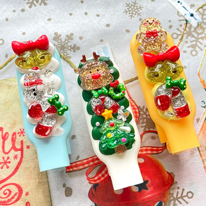 [Christmas 2025] Special Christmas Theme Kawaii Cream Gel Hair Brush