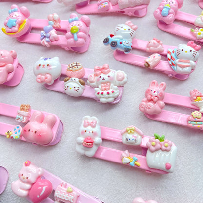 [NEW BATCH] SPINNING Kawaii Cute Limited Edition Hair Clips