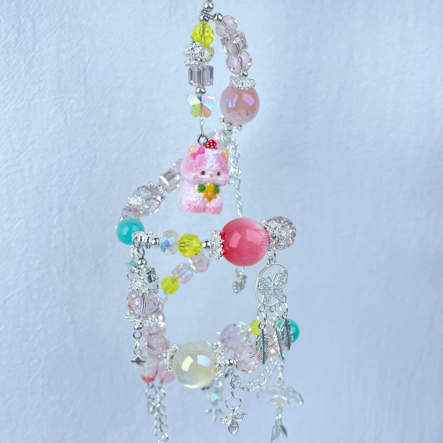 [Holiday Celebration] Premium Glittering Beads and Kawaii Cute Handmade Layered Hanging Decor-Special Launch Price!