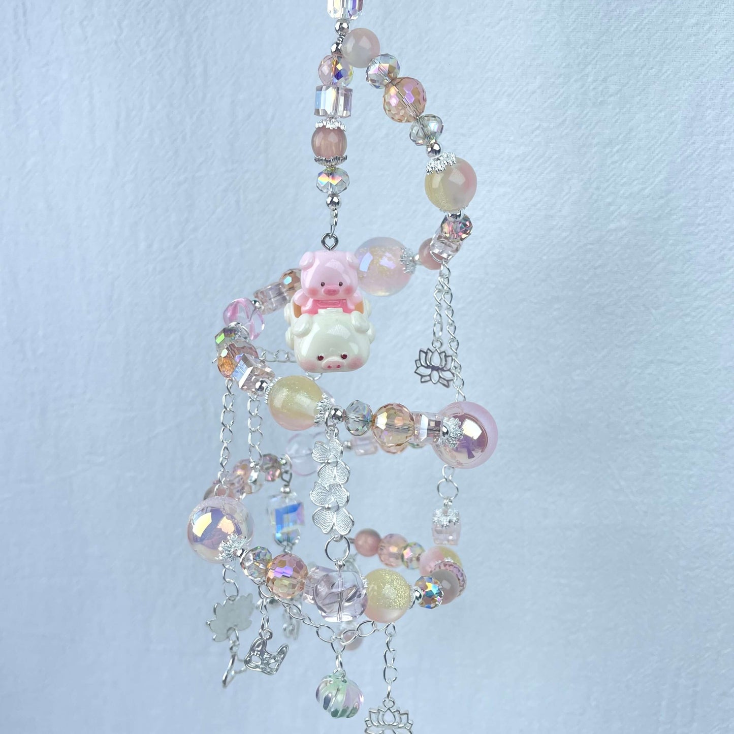 [Holiday Celebration] Premium Glittering Beads and Kawaii Cute Handmade Layered Hanging Decor-Special Launch Price!
