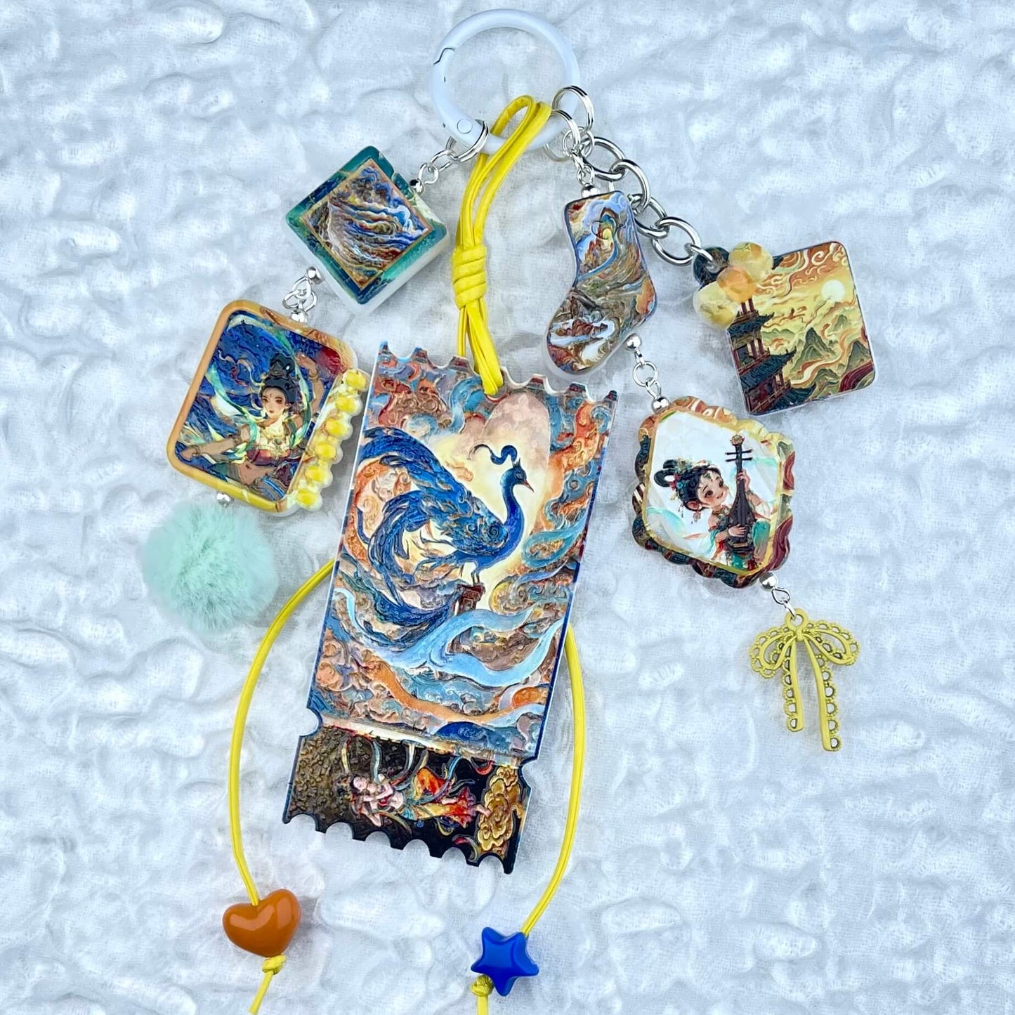 [Anniversary Celebration] Special Batch Set Decor Beads and Acrylic Pads Phone Decor Keychains-Celebration Special Price!-THIS WEEKEND ONLY