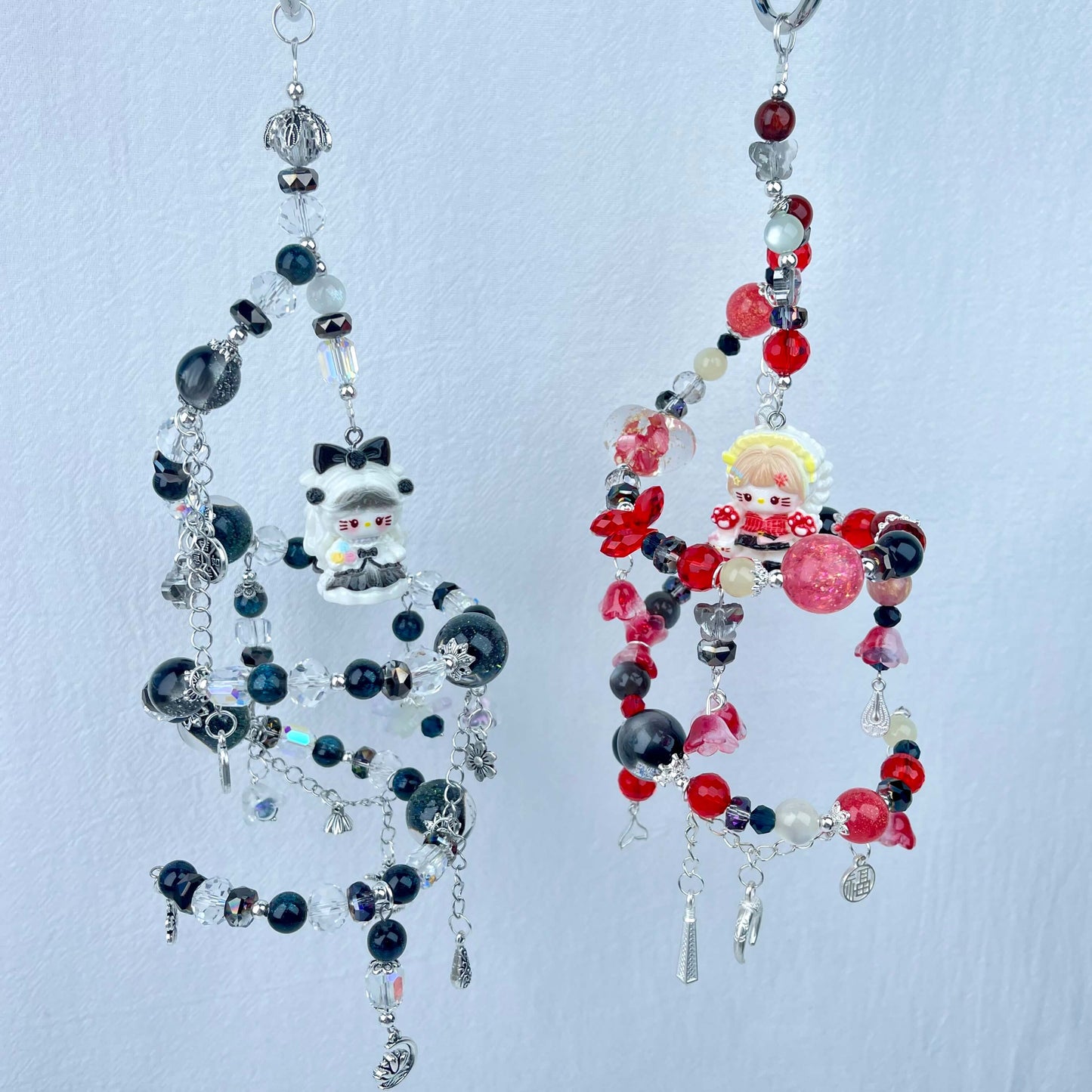 [Holiday Celebration] Premium Glittering Beads and Kawaii Cute Handmade Layered Hanging Decor-Special Launch Price!