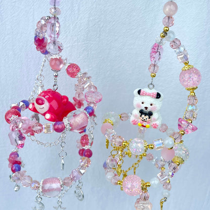 [Holiday Celebration] Premium Glittering Beads and Kawaii Cute Handmade Layered Hanging Decor-Special Launch Price!