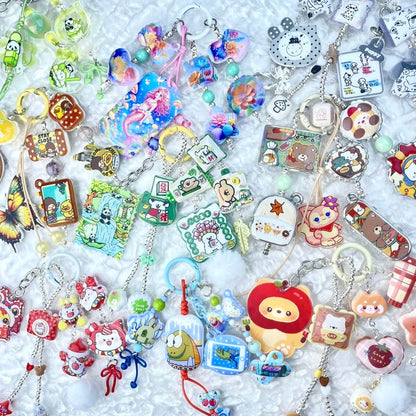 [Anniversary Celebration] Special Batch Set Decor Beads and Acrylic Pads Phone Decor Keychains-Celebration Special Price!-THIS WEEKEND ONLY