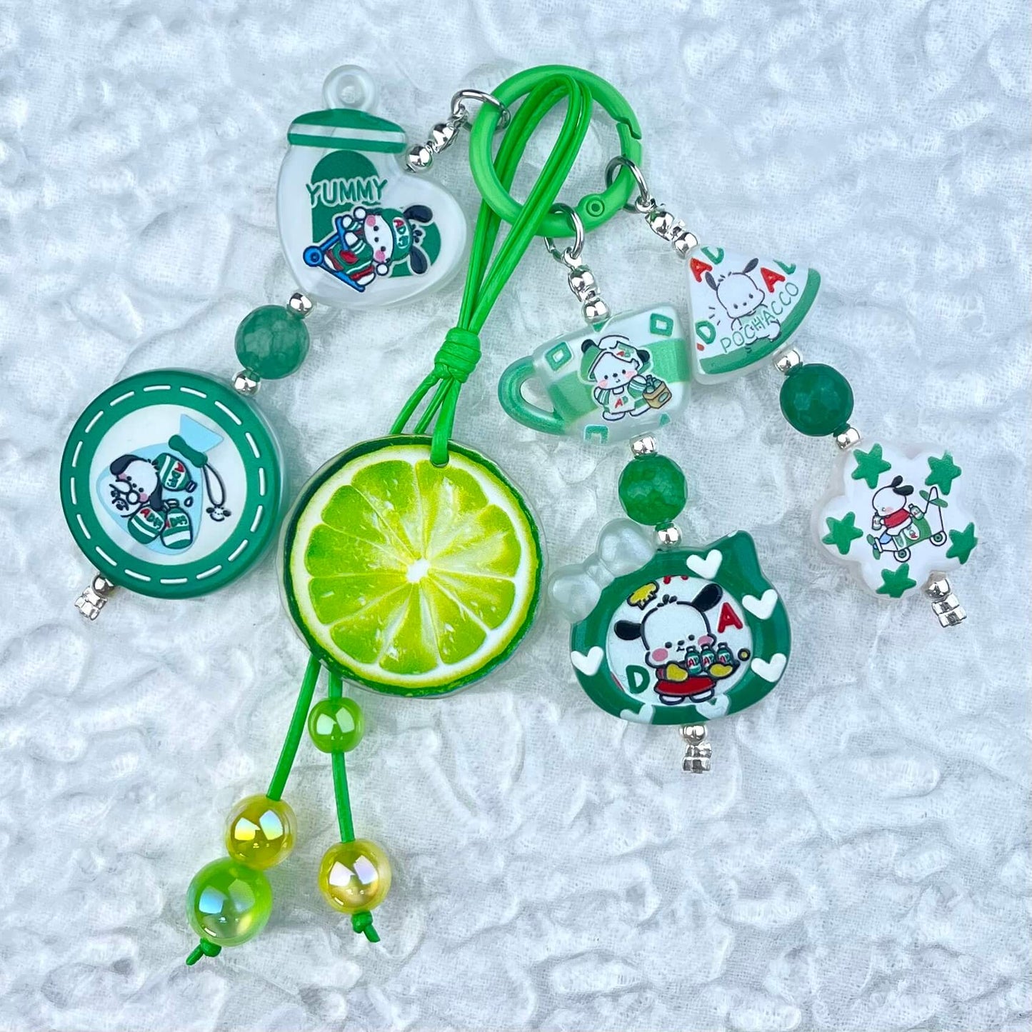 [Anniversary Celebration] Special Batch Set Decor Beads and Acrylic Pads Phone Decor Keychains-Celebration Special Price!-THIS WEEKEND ONLY