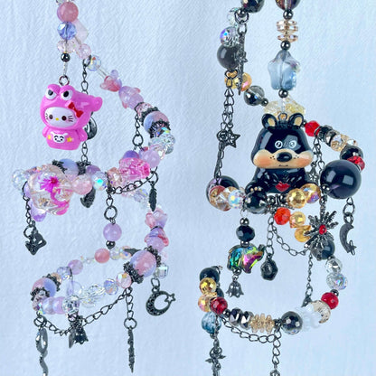 [Holiday Celebration] Premium Glittering Beads and Kawaii Cute Handmade Layered Hanging Decor-Special Launch Price!