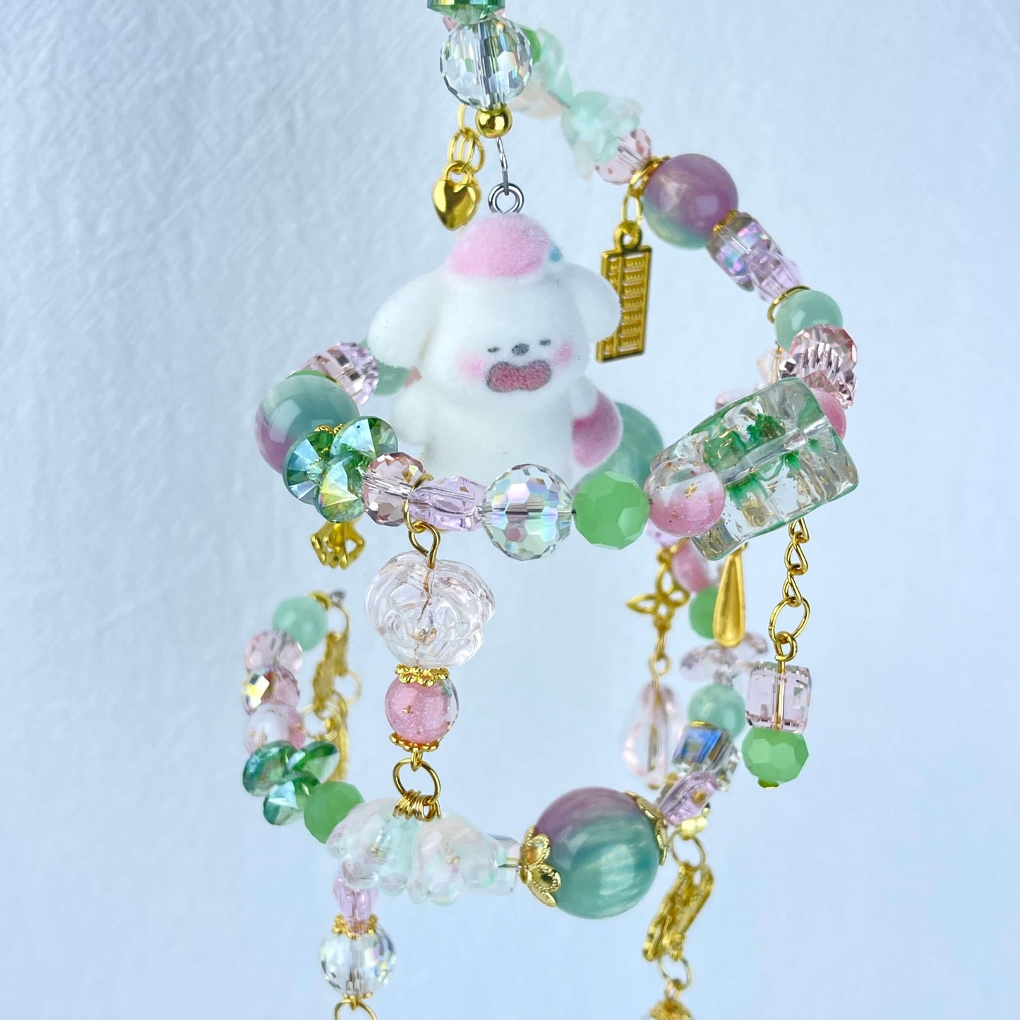 [Holiday Celebration] Premium Glittering Beads and Kawaii Cute Handmade Layered Hanging Decor-Special Launch Price!