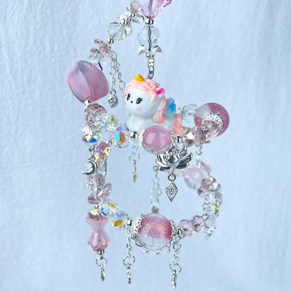 [Holiday Celebration] Premium Glittering Beads and Kawaii Cute Handmade Layered Hanging Decor-Special Launch Price!