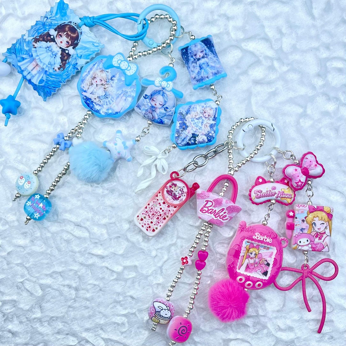 [Anniversary Celebration] Special Batch Set Decor Beads and Acrylic Pads Phone Decor Keychains-Celebration Special Price!-THIS WEEKEND ONLY