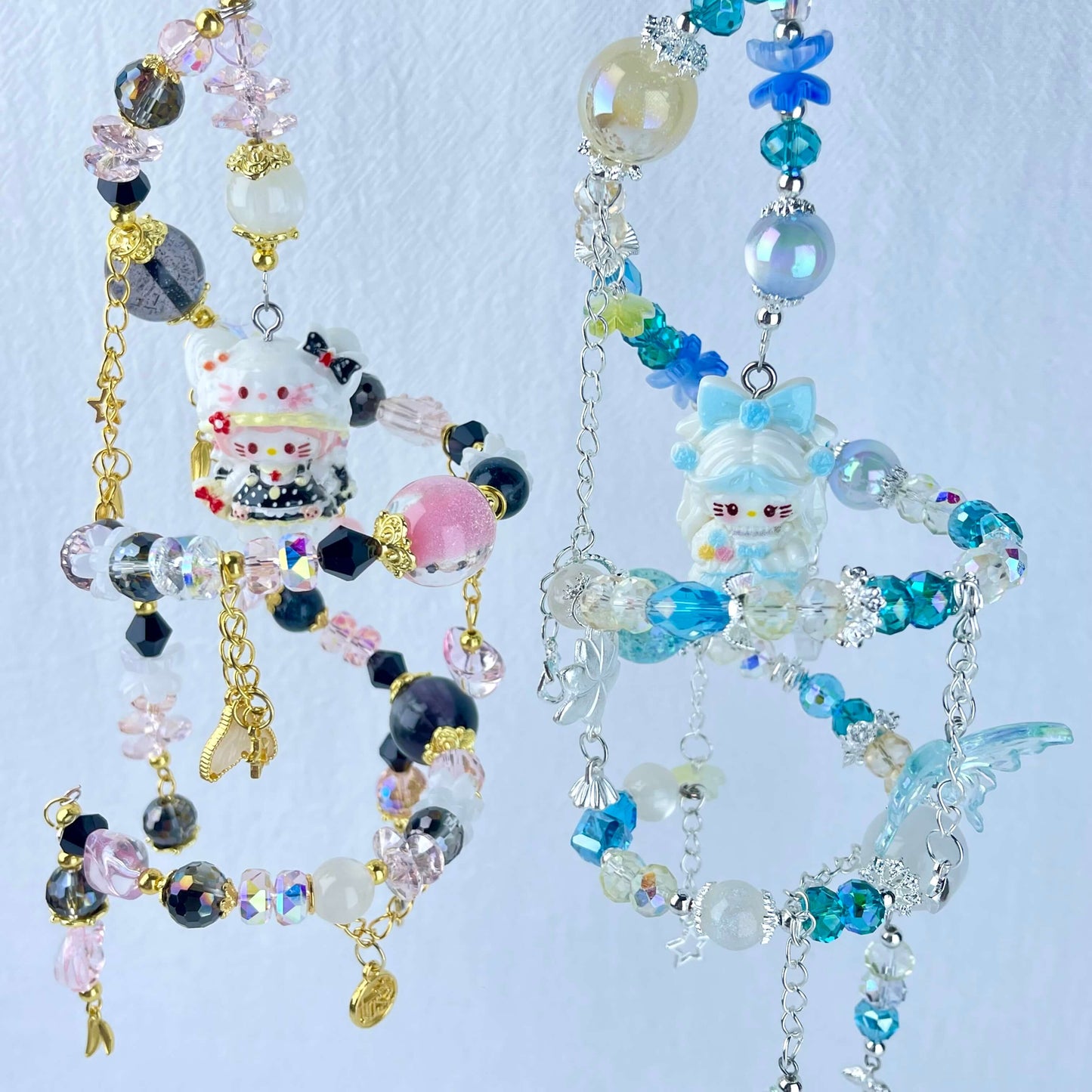 [Holiday Celebration] Premium Glittering Beads and Kawaii Cute Handmade Layered Hanging Decor-Special Launch Price!