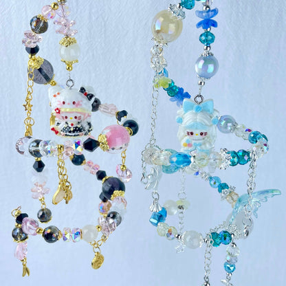 [Holiday Celebration] Premium Glittering Beads and Kawaii Cute Handmade Layered Hanging Decor-Special Launch Price!