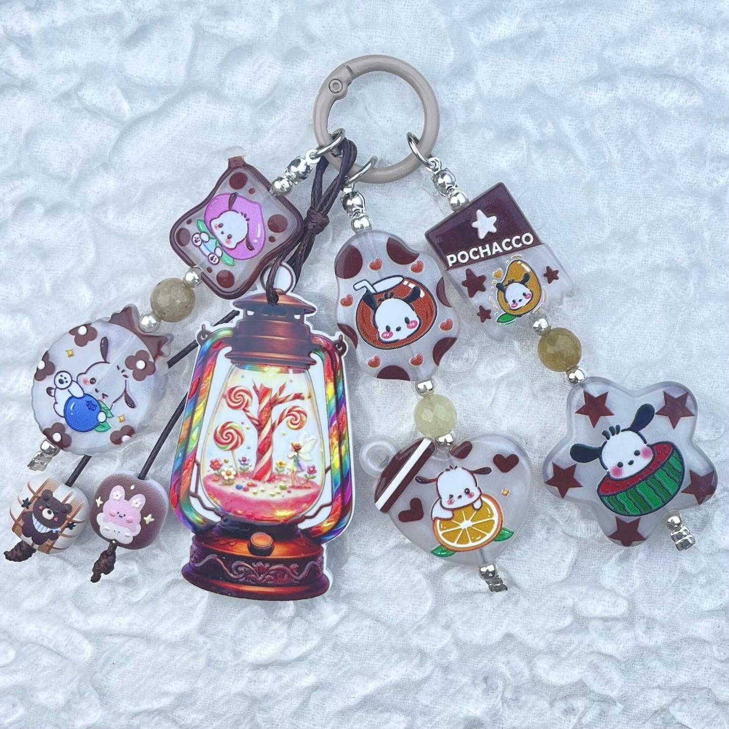 [Anniversary Celebration] Special Batch Set Decor Beads and Acrylic Pads Phone Decor Keychains-Celebration Special Price!-THIS WEEKEND ONLY