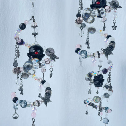 [Holiday Celebration] Premium Glittering Beads and Kawaii Cute Handmade Layered Hanging Decor-Special Launch Price!