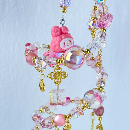 [Holiday Celebration] Premium Glittering Beads and Kawaii Cute Handmade Layered Hanging Decor-Special Launch Price!