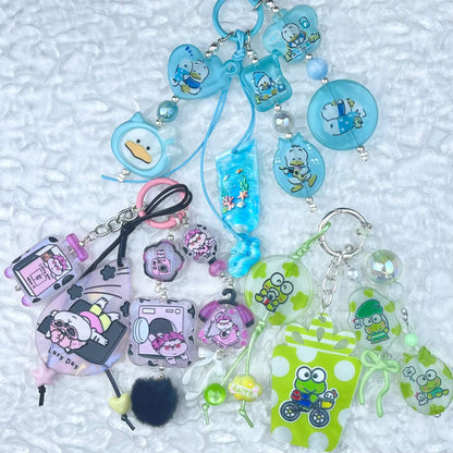 [Anniversary Celebration] Special Batch Set Decor Beads and Acrylic Pads Phone Decor Keychains-Celebration Special Price!-THIS WEEKEND ONLY