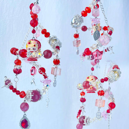 [Holiday Celebration] Premium Glittering Beads and Kawaii Cute Handmade Layered Hanging Decor-Special Launch Price!