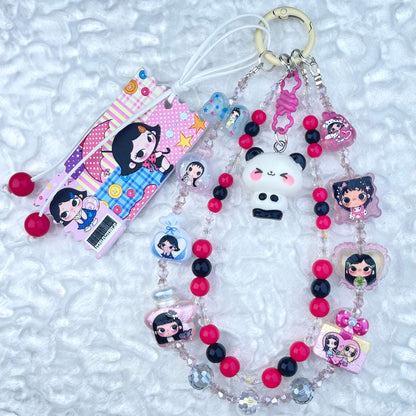 [New Batch] Kawaii Double Chains Cutie Plus Acrylic Pad Phone Chains