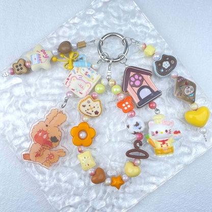 [Holiday Celebration] Premium Handmade Kawaii Cutie Phone Decor Keychain