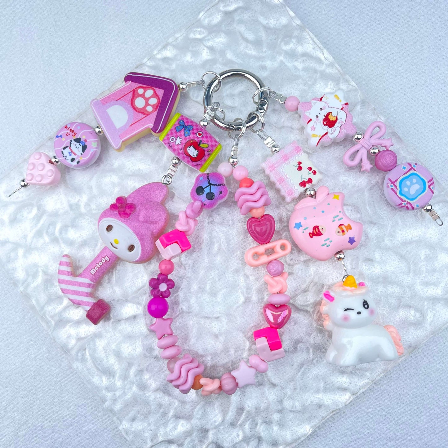 [Holiday Celebration] Premium Handmade Kawaii Cutie Phone Decor Keychain