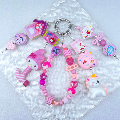 [Holiday Celebration] Premium Handmade Kawaii Cutie Phone Decor Keychain