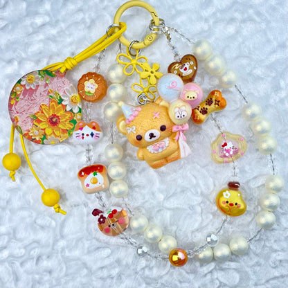 [New Batch] Kawaii Double Chains Cutie Plus Acrylic Pad Phone Chains