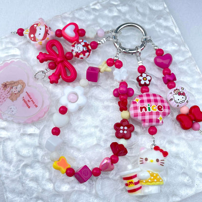 [Holiday Celebration] Premium Handmade Kawaii Cutie Phone Decor Keychain