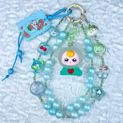 [New Batch] Kawaii Double Chains Cutie Plus Acrylic Pad Phone Chains