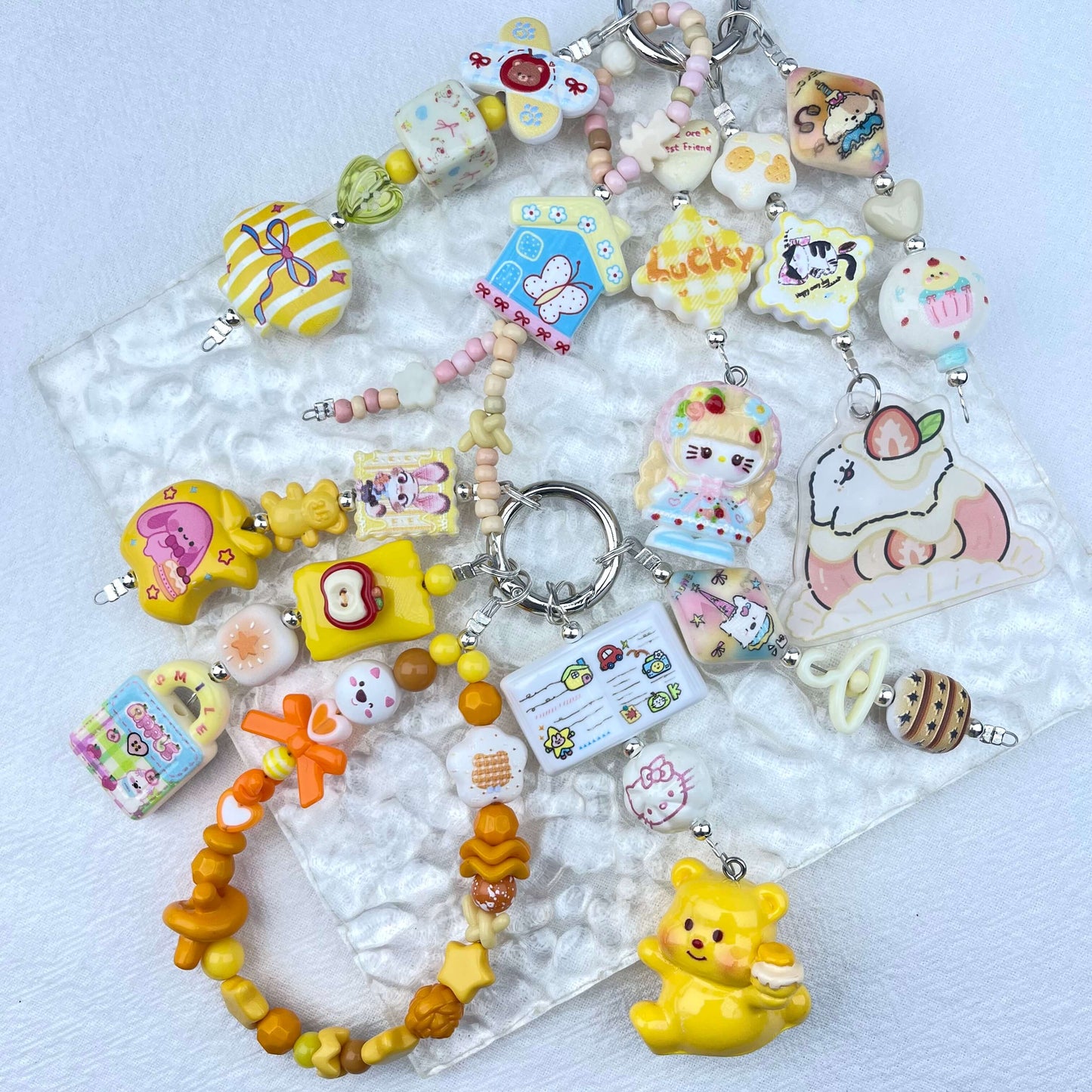 [Holiday Celebration] Premium Handmade Kawaii Cutie Phone Decor Keychain