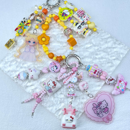 [Holiday Celebration] Premium Handmade Kawaii Cutie Phone Decor Keychain